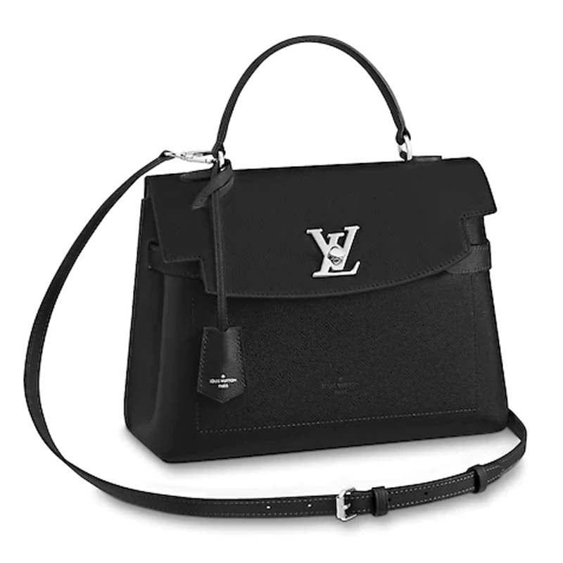 Louis Vuitton LV Women Lockme Ever MM Soft Grained Calfskin Handbag