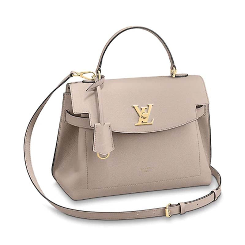 Louis Vuitton LV Women Lockme Ever MM Soft Grained Calfskin Handbag