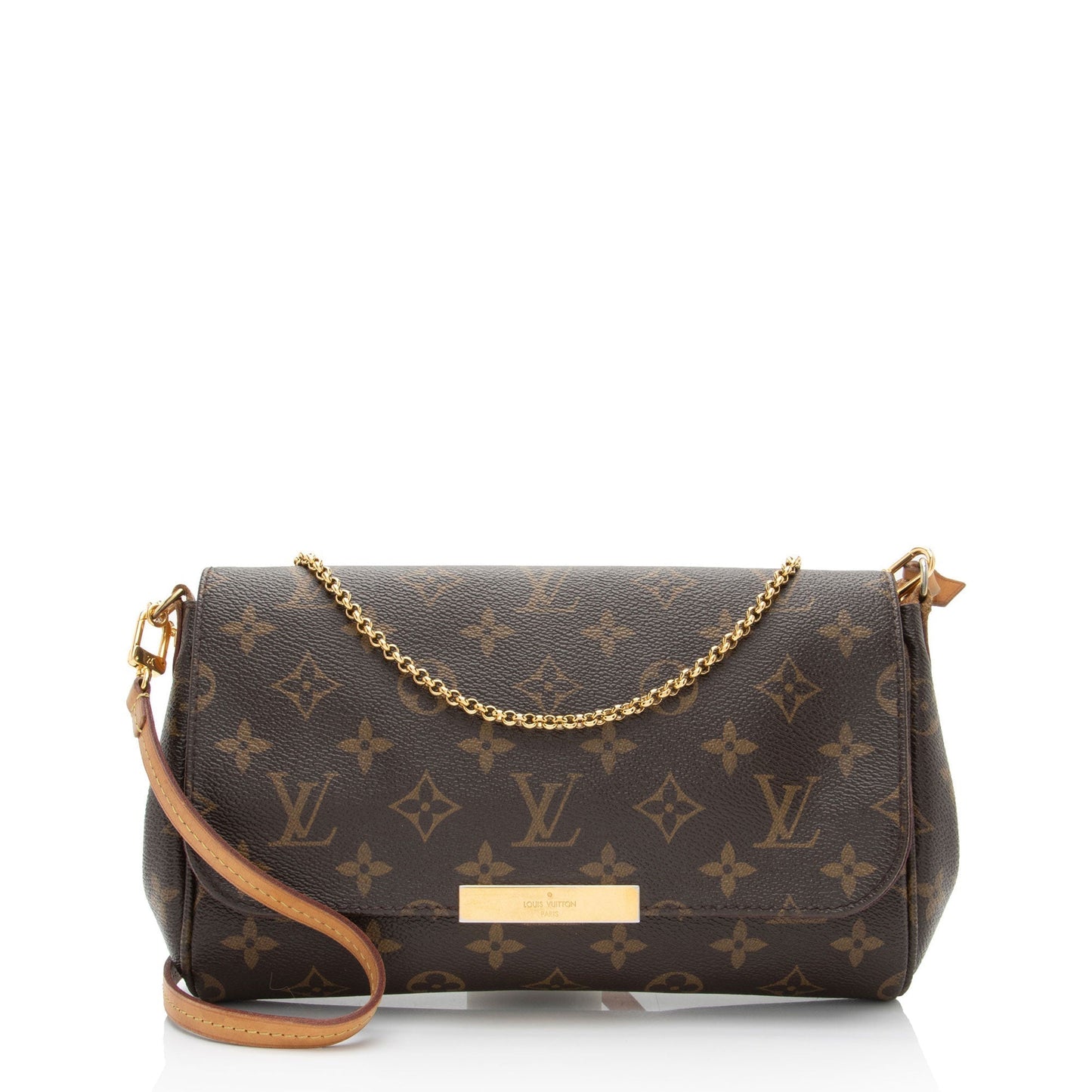Louis Vuitton Monogram Canvas Favorite MM Shoulder Bag (SHF-yivpBZ)