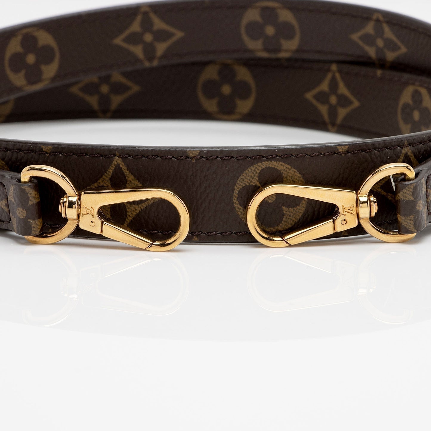 Louis Vuitton Monogram Canvas Shoulder Strap (SHF-lWO2Ml) Shoulder Bag