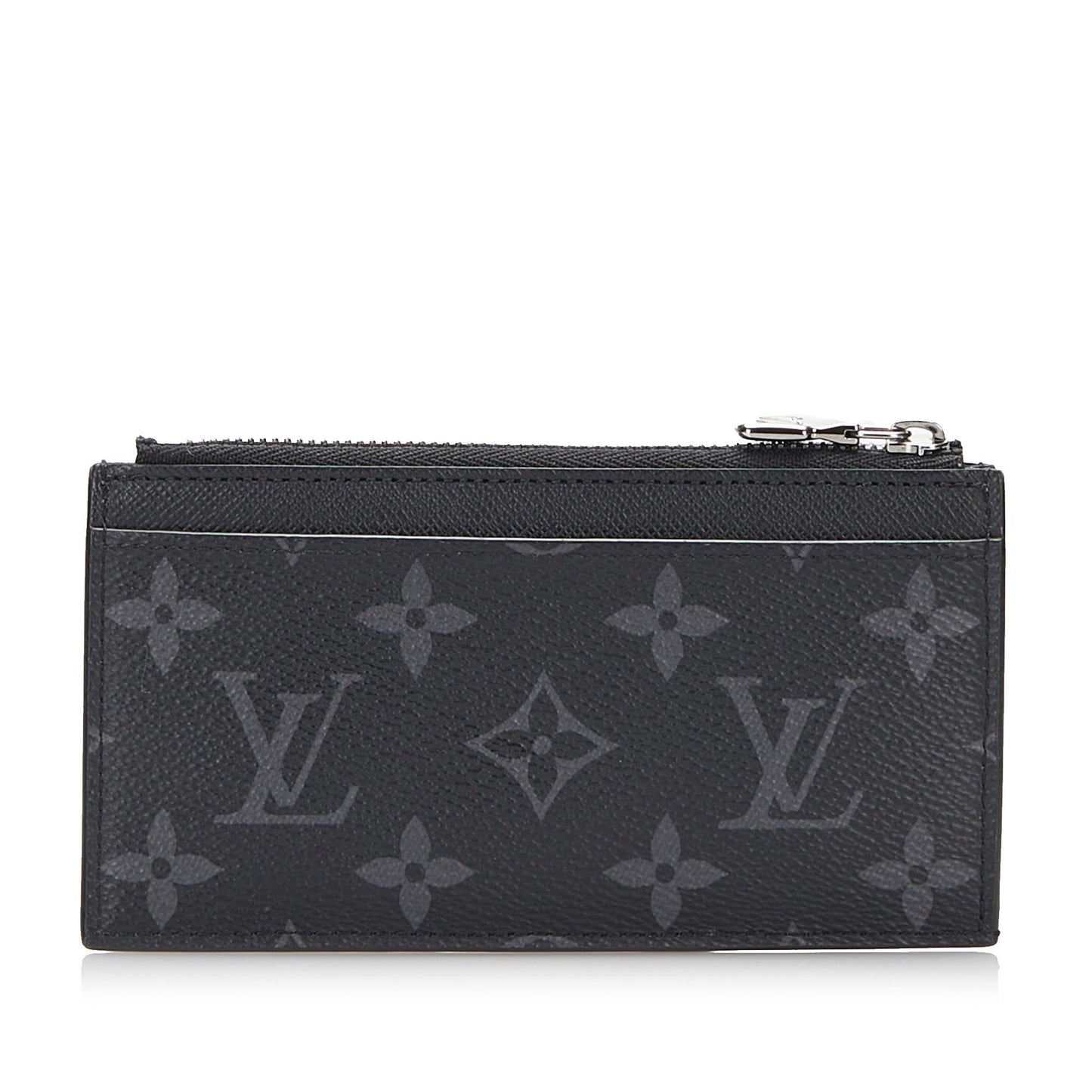 Louis Vuitton Monogram Eclipse Coin Pouch (SHG-CILlD8) Clutch