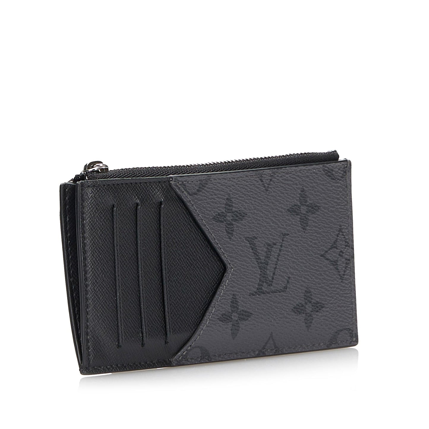Louis Vuitton Monogram Eclipse Coin Pouch (SHG-CILlD8) Clutch