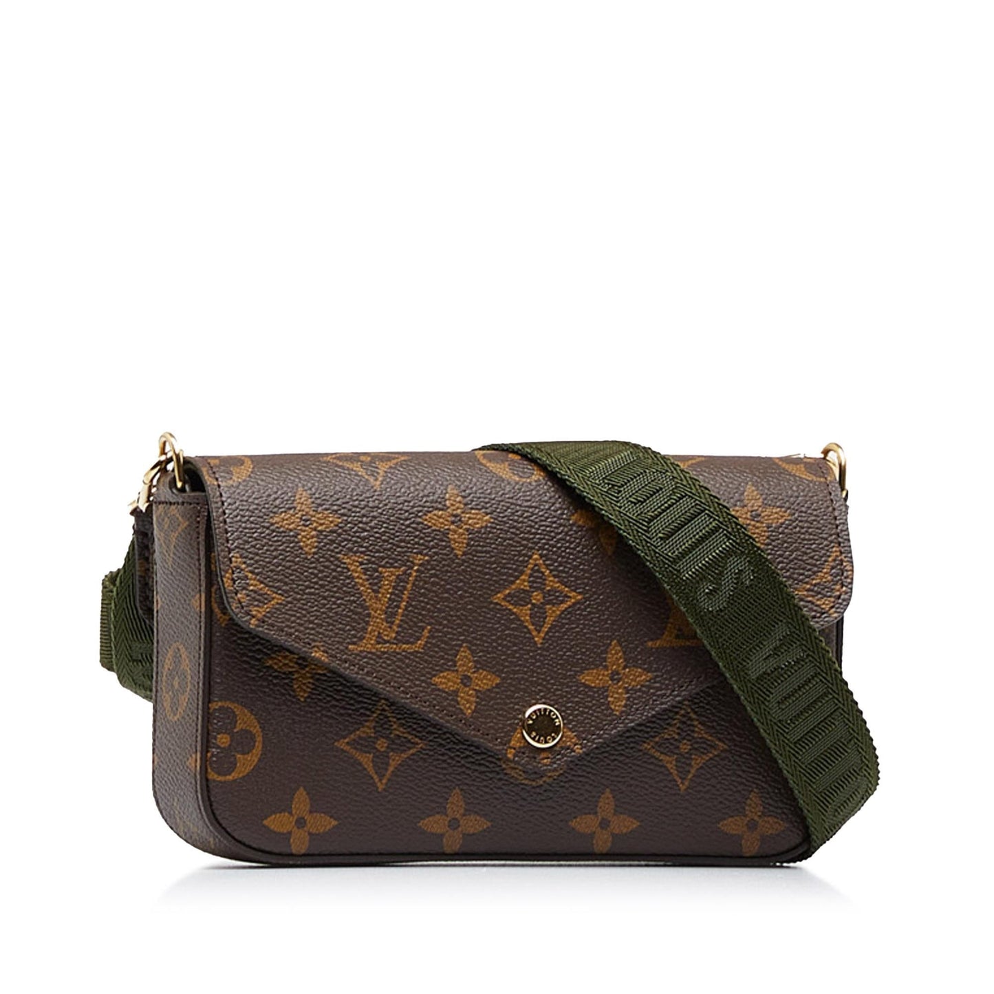 Louis Vuitton Monogram Felicie Strap And Go (SHG-qT8KrX) Clutch