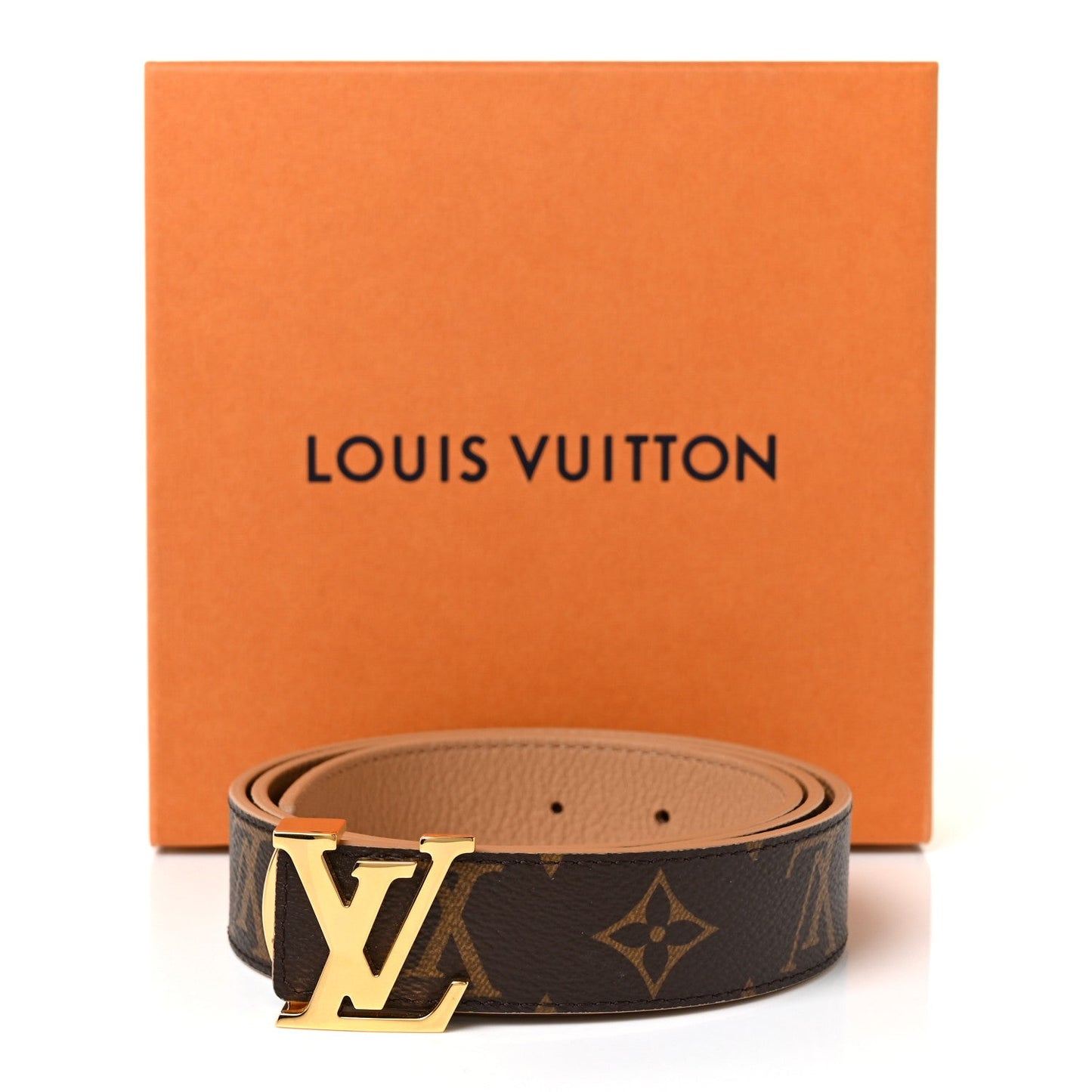 LOUIS VUITTON Monogram Initials Belt