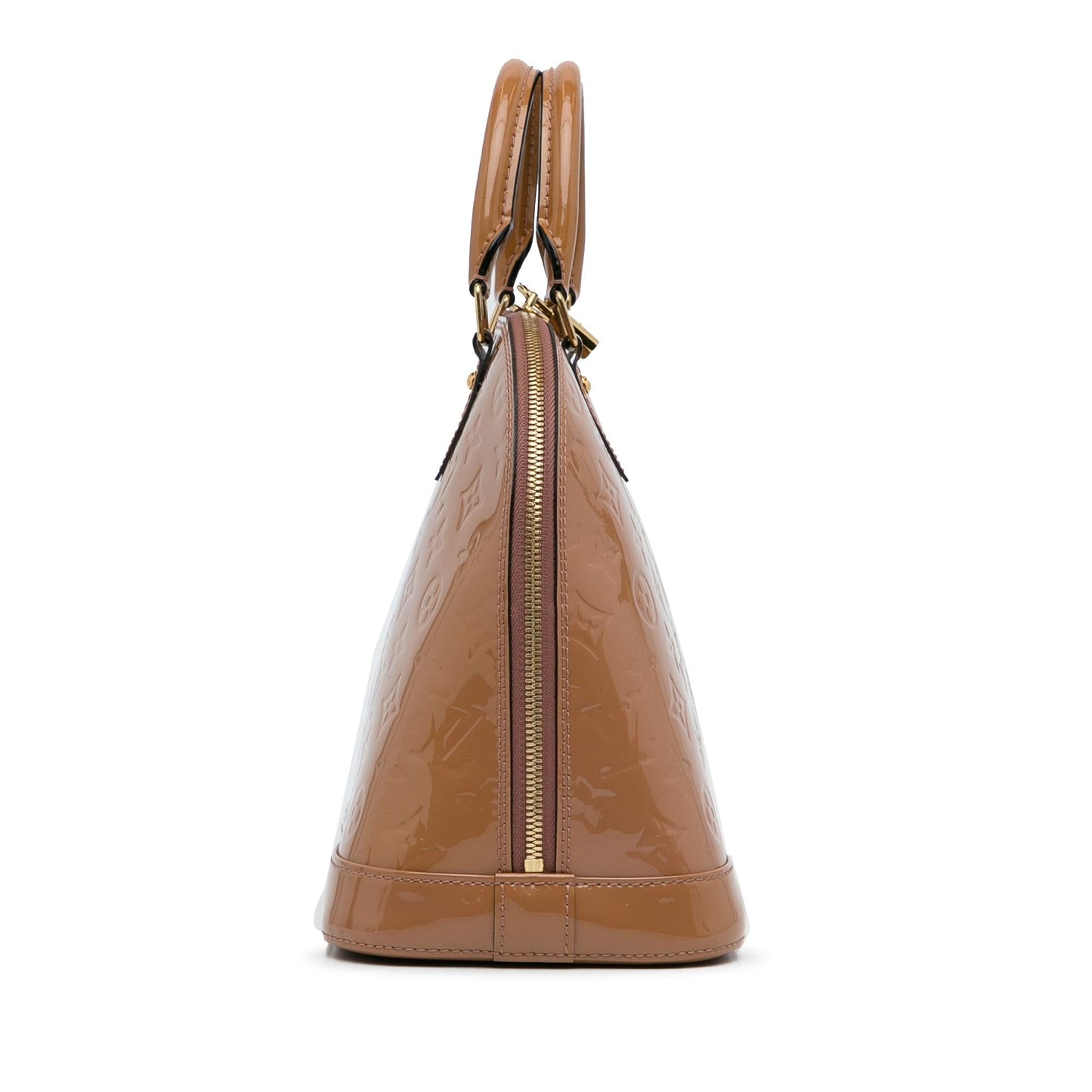 Louis Vuitton Monogram Vernis Alma PM (SHG-jdkAUa) Handbag