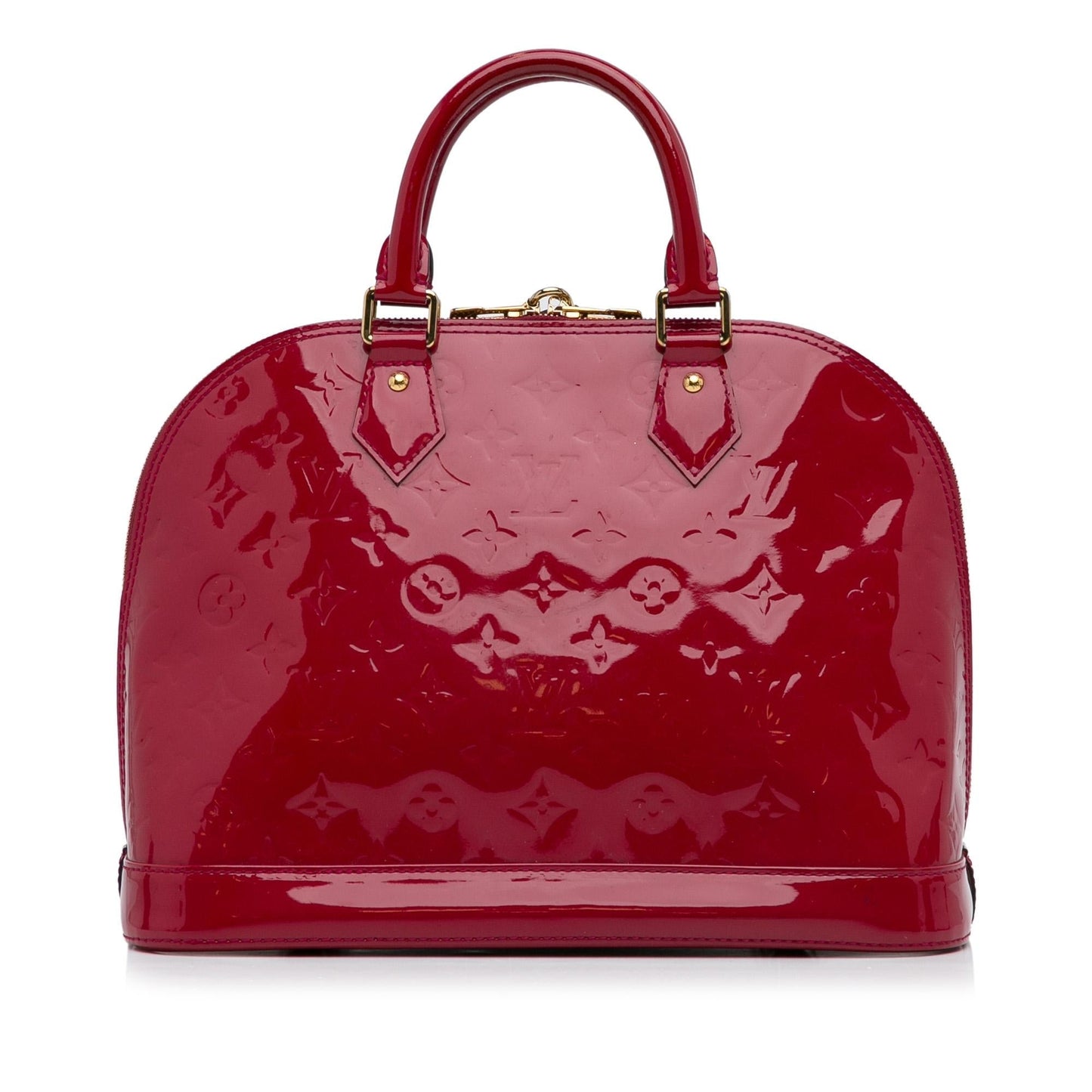 Louis Vuitton Monogram Vernis Alma PM (SHG-5OXuCp) Handbag
