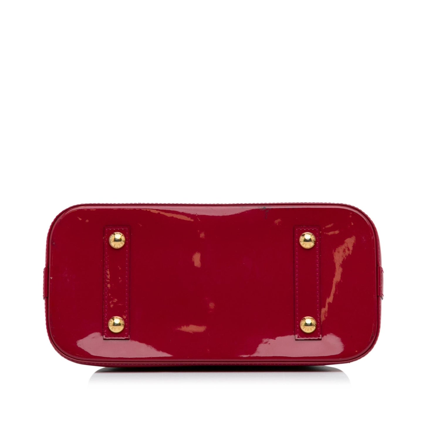 Louis Vuitton Monogram Vernis Alma PM (SHG-5OXuCp) Handbag