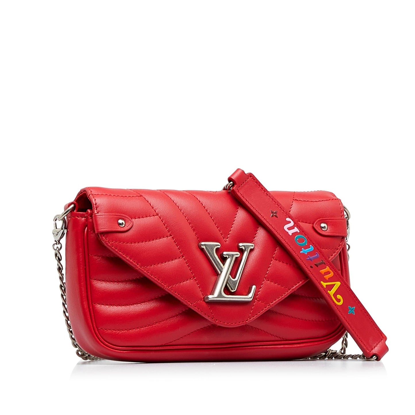 Louis Vuitton New Wave Chain Pochette (SHG-sOWV8C) Clutch