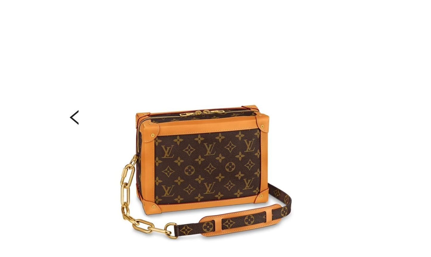 LOUIS VUITTON X NIGO SOFT TRUNK MONOGRAM DAMIER EBENE GIANT Handbag