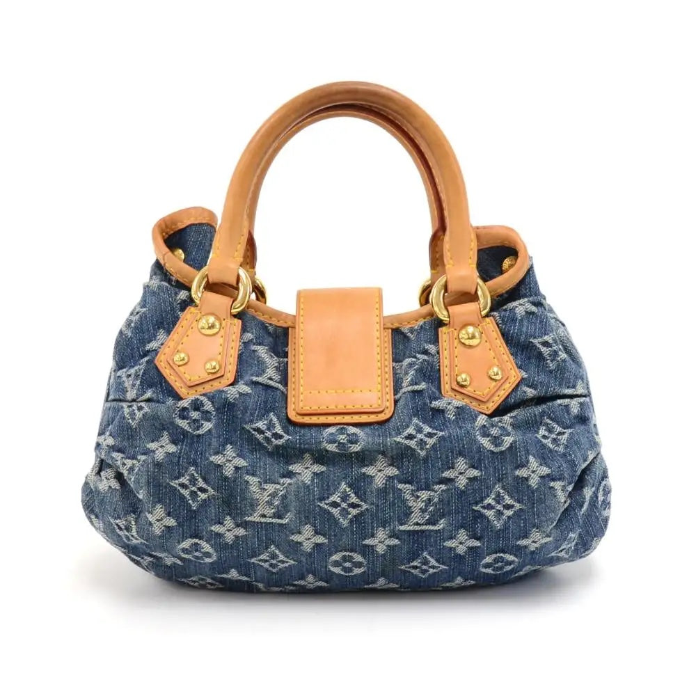 LOUIS VUITTON PLEATY MONOGRAM BLUE HANDBAG