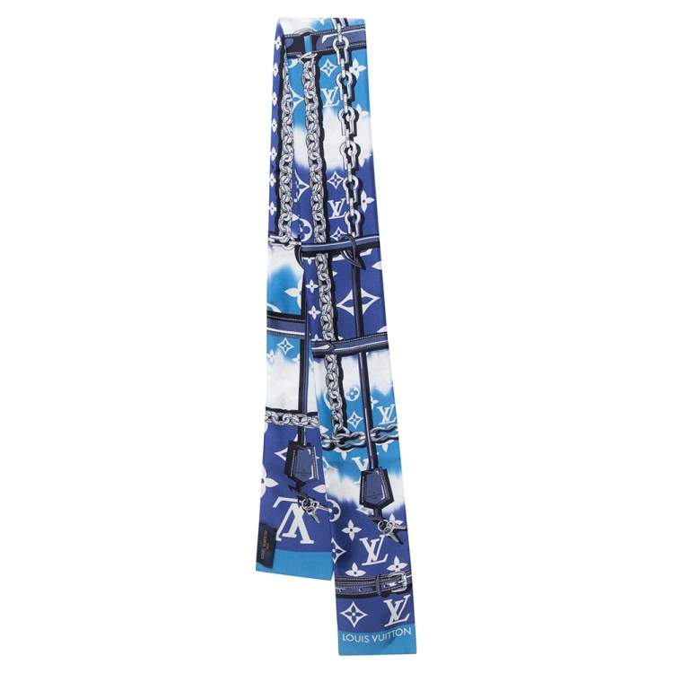 LOUIS VUITTON SILK MONOGRAM Escale Confidential Bandeau