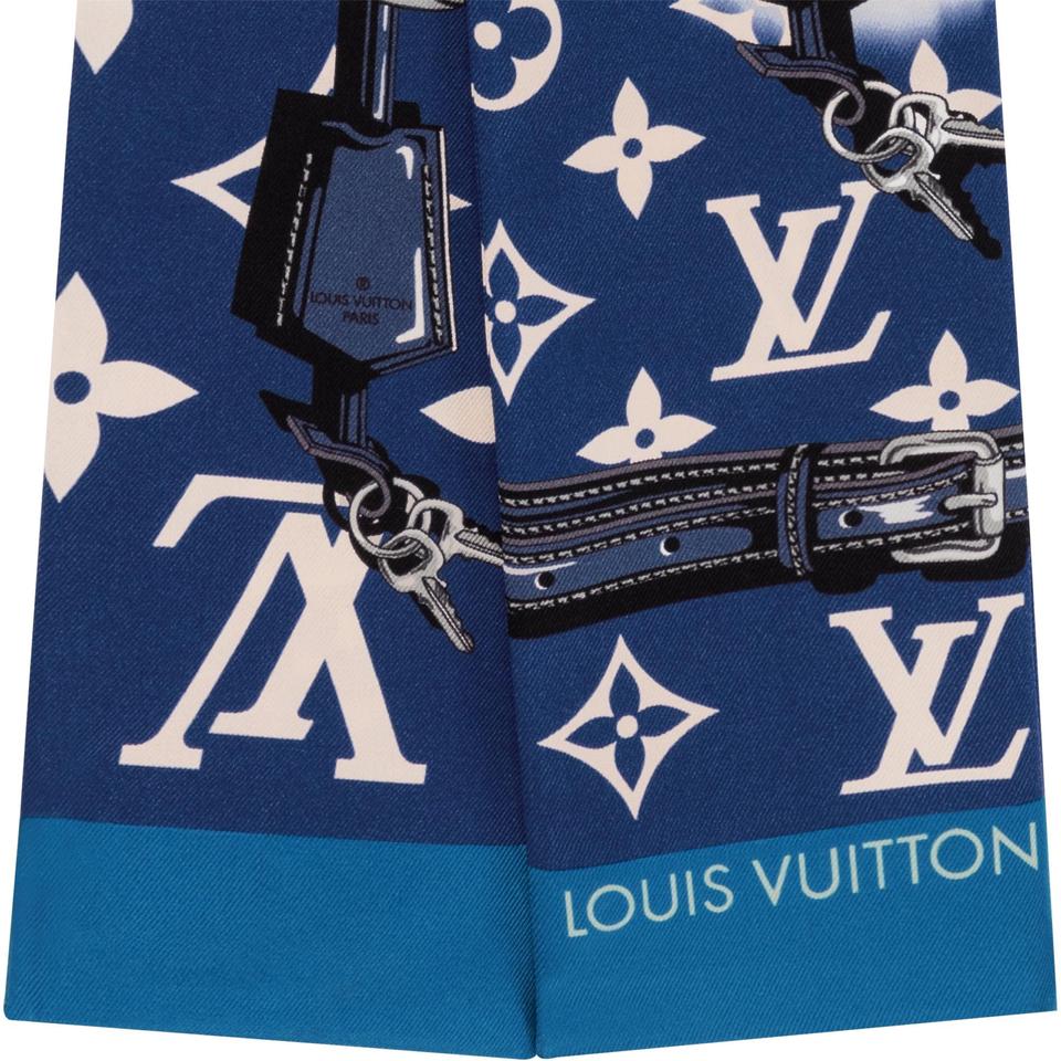LOUIS VUITTON SILK MONOGRAM Escale Confidential Bandeau