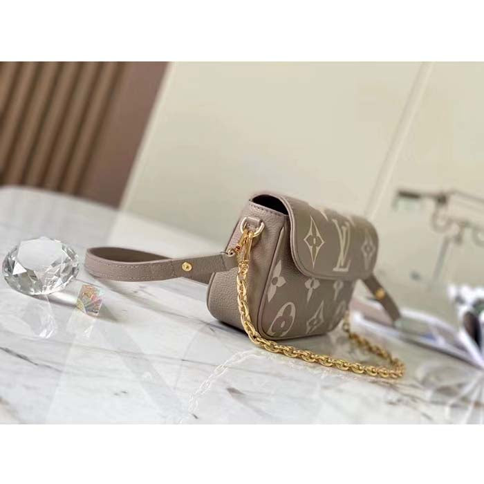 Louis Vuitton Women LV Wallet On Chain Ivy Monogram Empreinte Embossed Supple Grained Cowhide Leather Crossbody