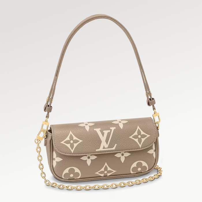 Louis Vuitton Women LV Wallet On Chain Ivy Monogram Empreinte Embossed Supple Grained Cowhide Leather Crossbody