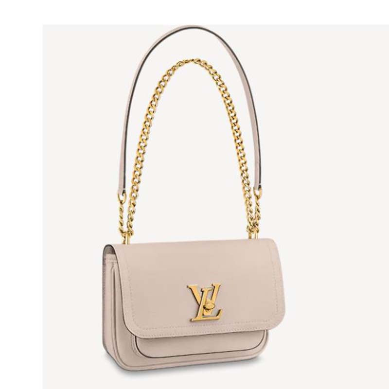 Louis Vuitton Women Lockme Chain PM Handbag Grained Calf Leather