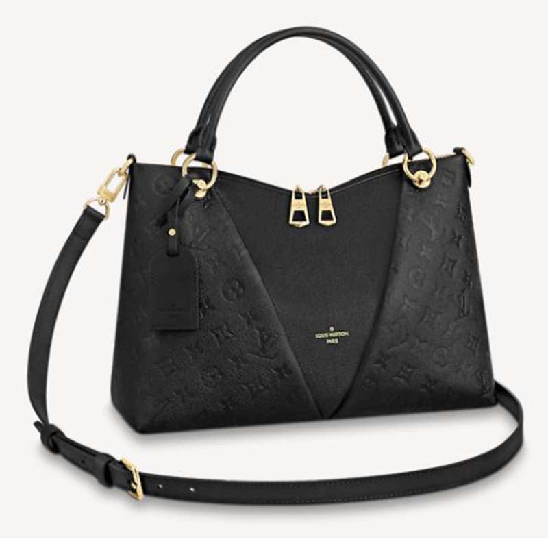 Louis Vuitton Women V Tote MM Embossed Monogram Empreinte Supple Grained Cowhide