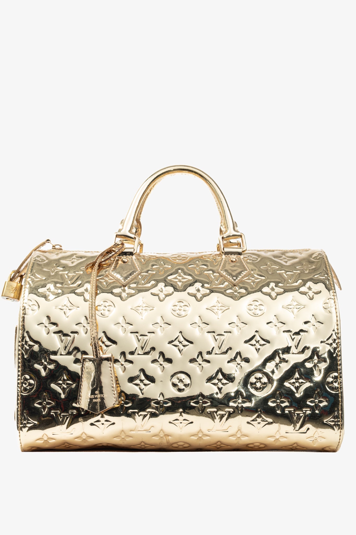 Louis Vuitton 30 Miroir Dore Monogram Miroir Boston Bag