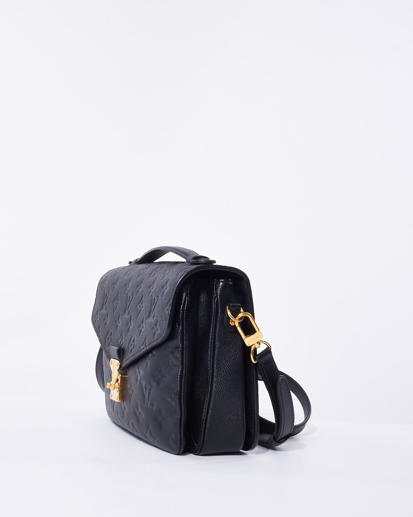 Louis Vuitton Black Empreinte Leather Pochette Metis