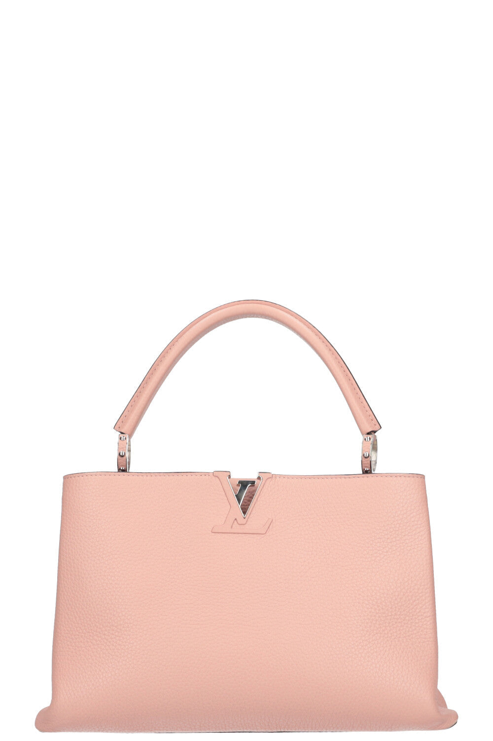 LOUIS VUITTON Capucines GM Magnolia Handbag