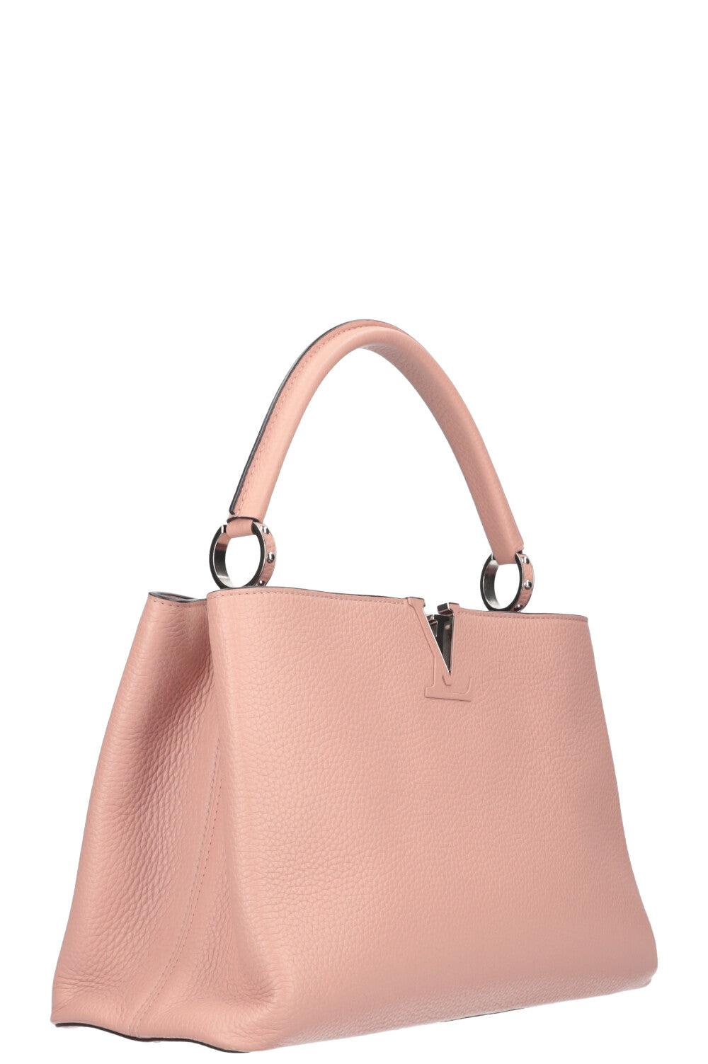 LOUIS VUITTON Capucines GM Magnolia Handbag