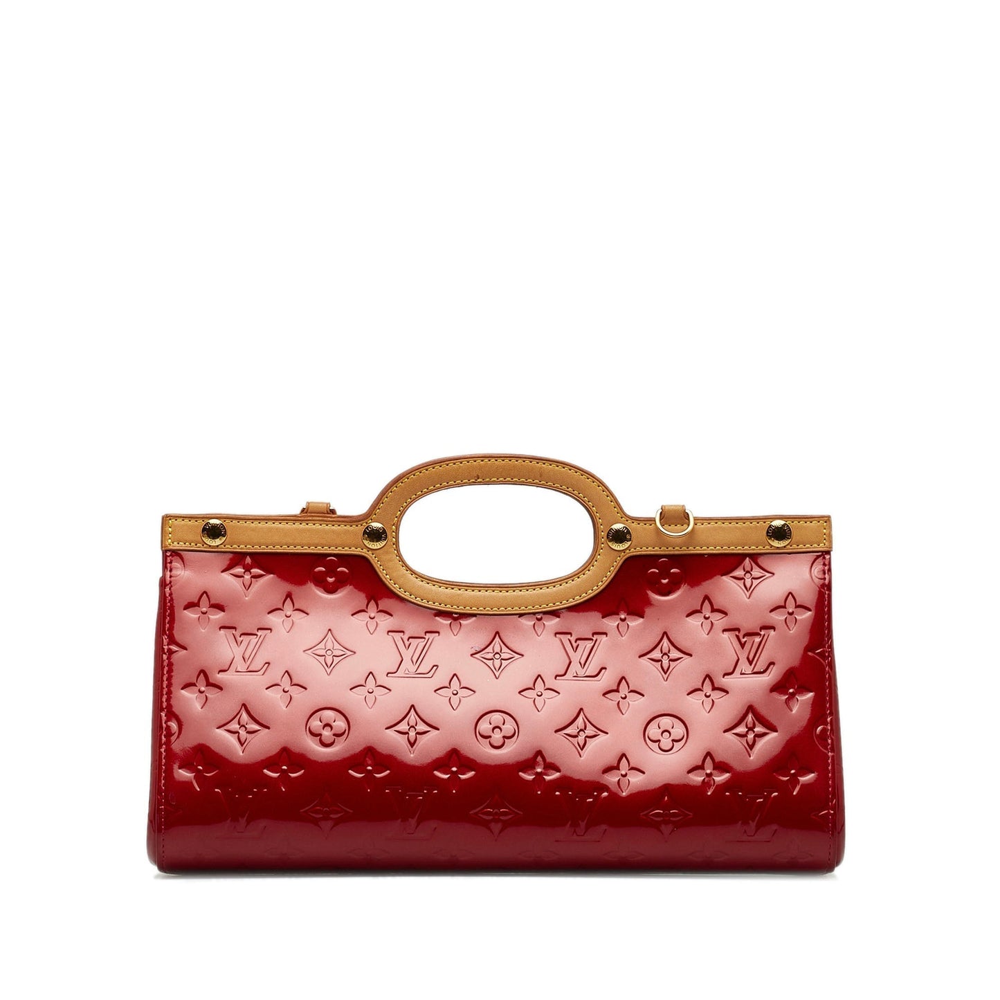 LOUIS VUITTON Monogram Vernis Roxbury Drive Satchel Handbag