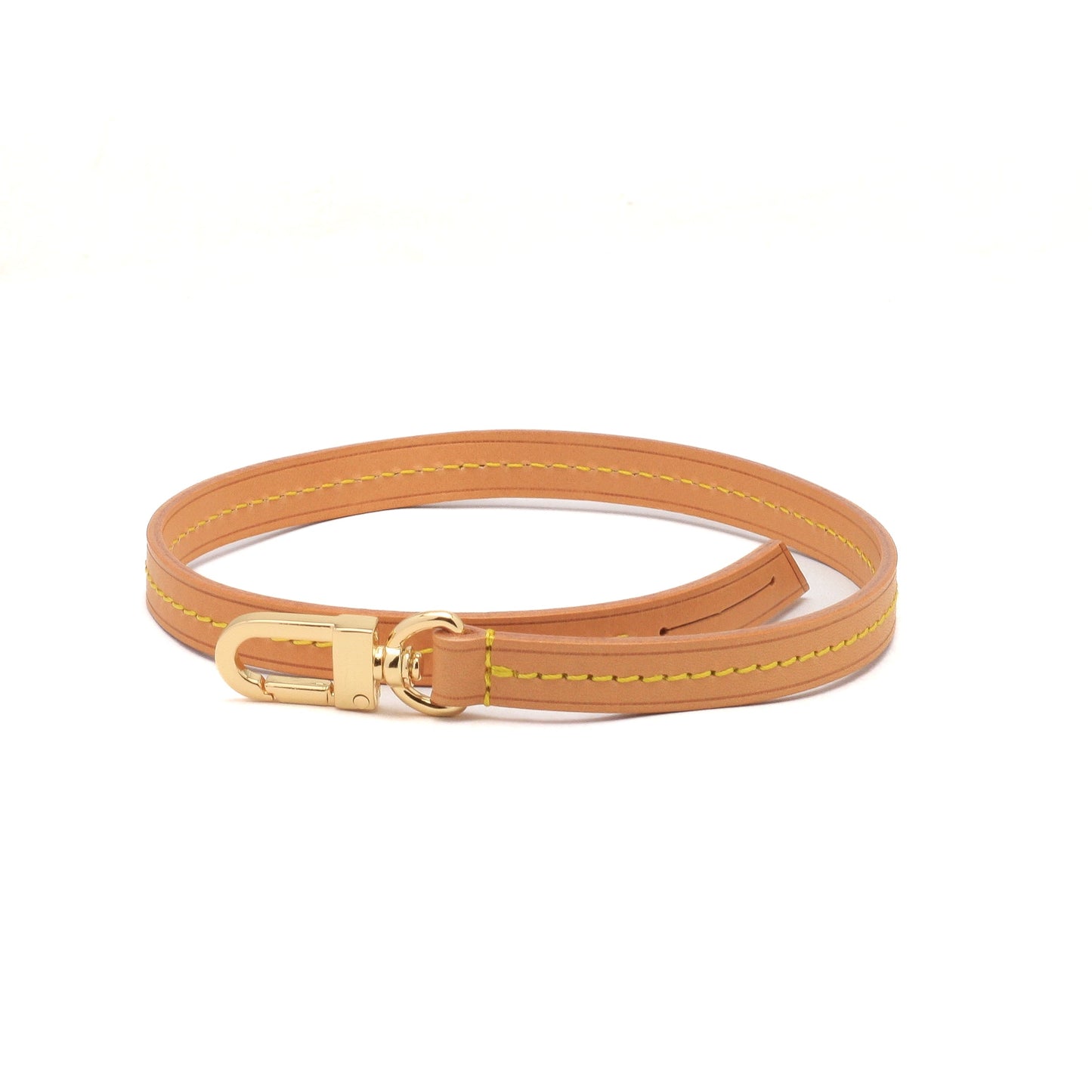 One Clip Shoulder Strap for Louis Vuitton Pochette Accessoires Vachetta Leather Shoulder Bag