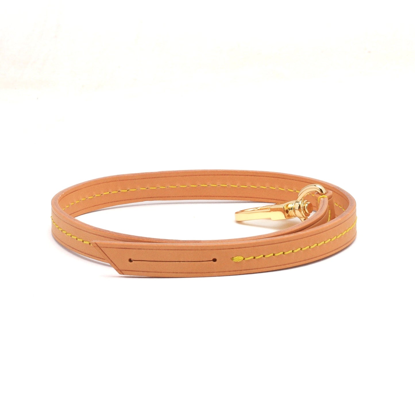 One Clip Shoulder Strap for Louis Vuitton Pochette Accessoires Vachetta Leather Shoulder Bag