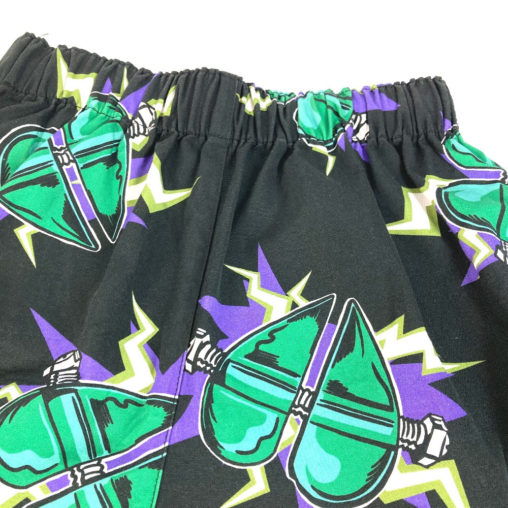 PRADA Shorts cotton black Franken logo Women 38