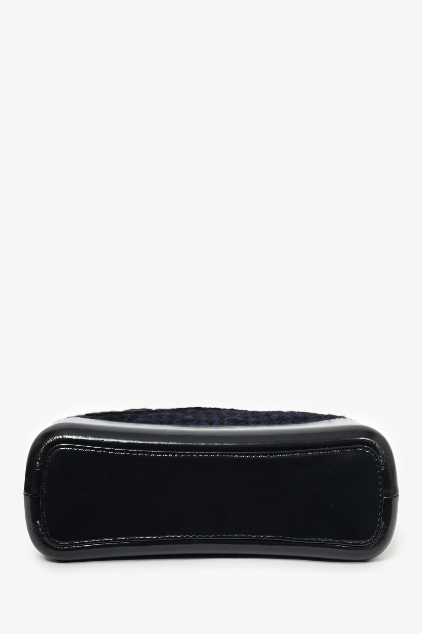 Chanel™ 2017 Navy/Black Tweed Hobo Large Gabrielle Crossbody Bag
