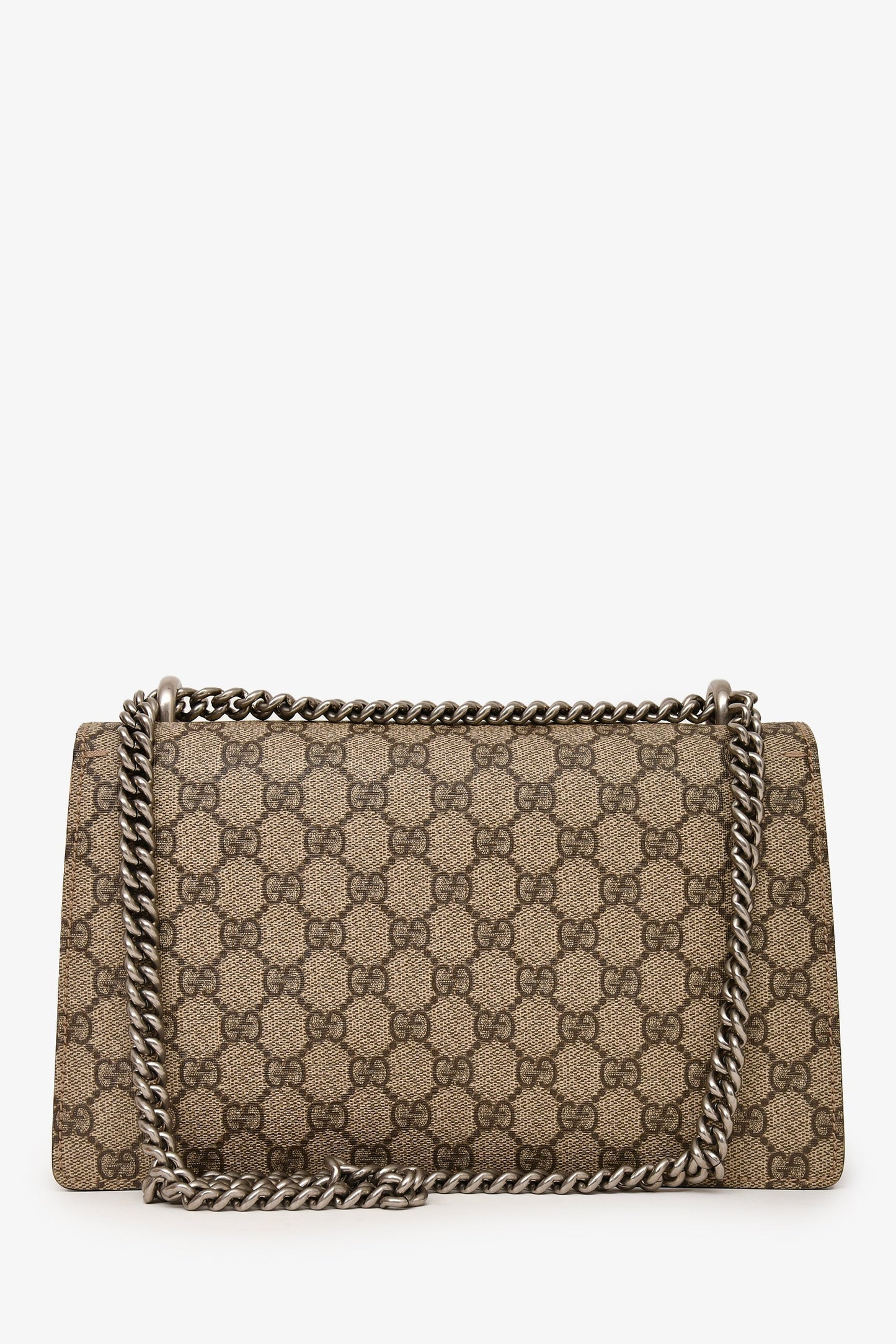 Gucci Leather Canvas Shoulder Bag
