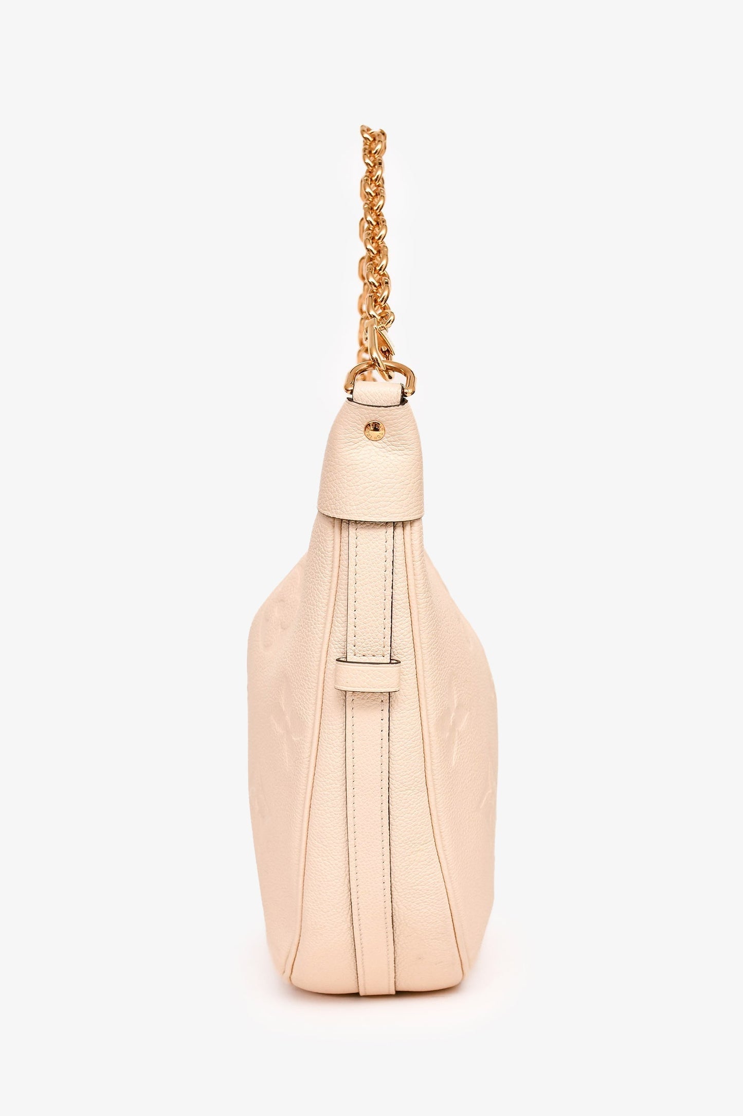 Louis Vuitton Cream Monogram Empreinte Loop Hobo Bag