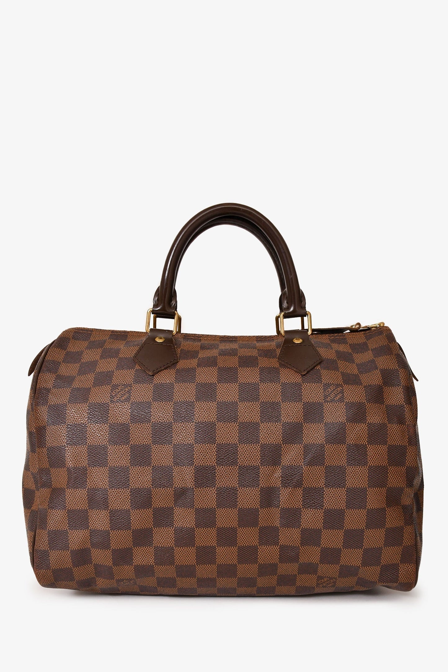 Louis Vuitton 2011 Brown Canvas/Leather Damier Ebene