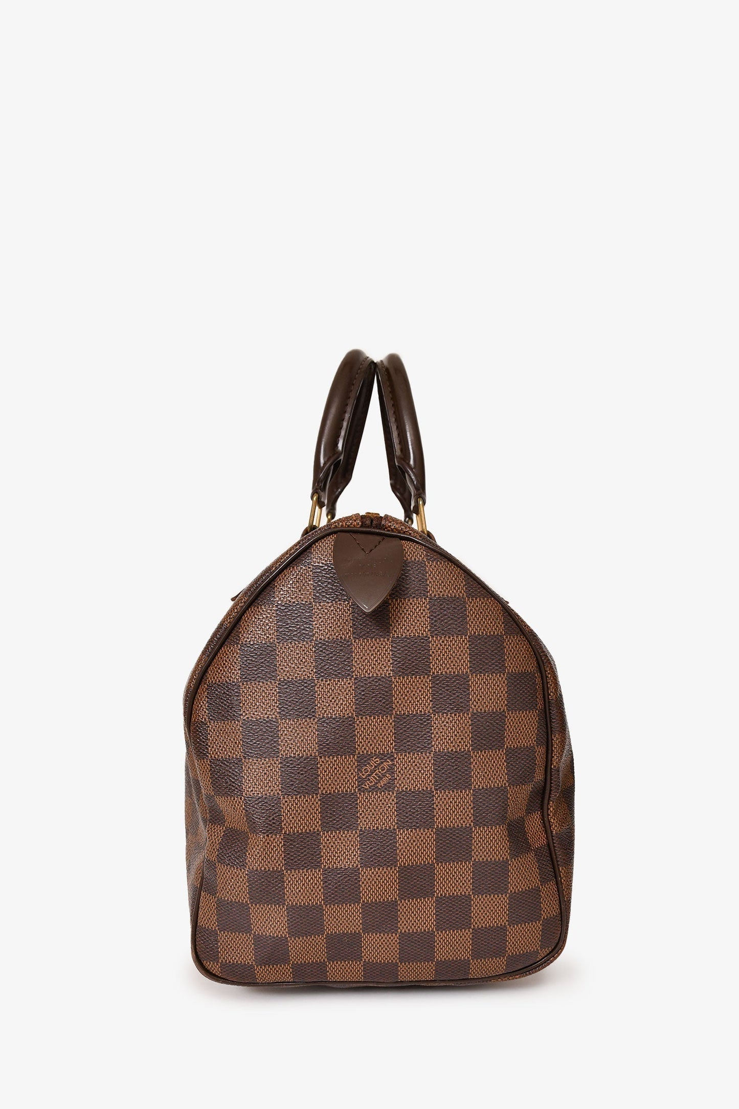 Louis Vuitton 2011 Brown Canvas/Leather Damier Ebene