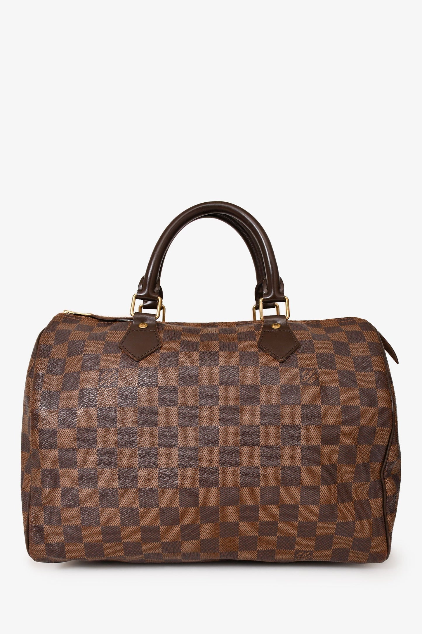 Louis Vuitton 2011 Brown Canvas/Leather Damier Ebene