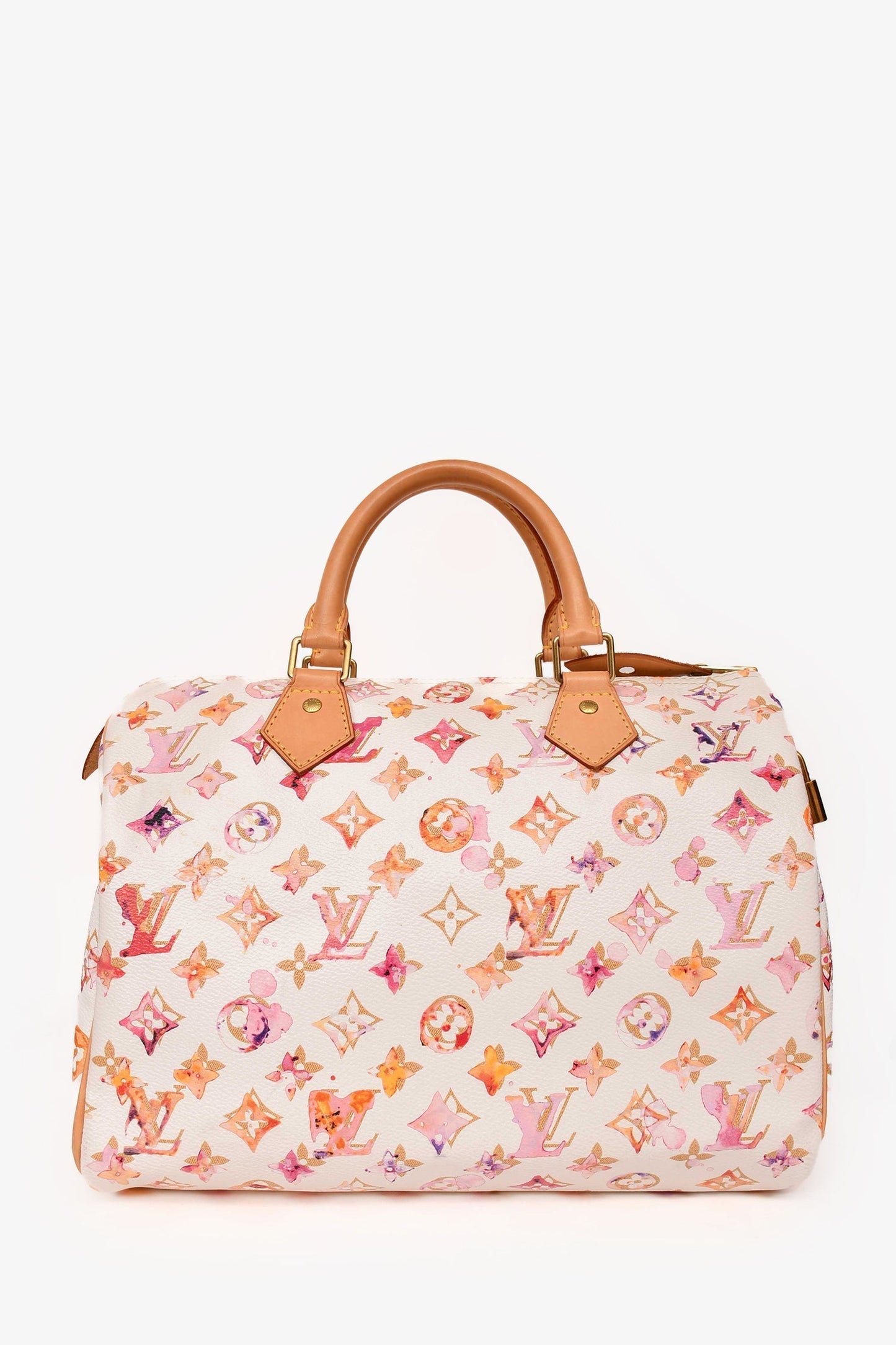 Louis Vuitton 2008 White Monogram Watercolour Aquarelle