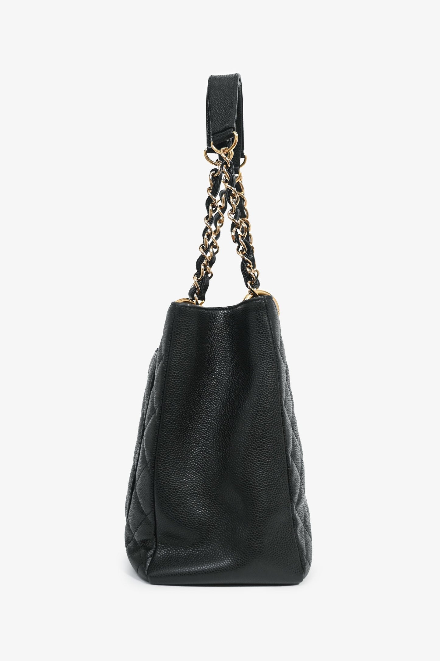 Chanel™ 2011-12 Black Caviar Leather Grand Shopping Tote GHW