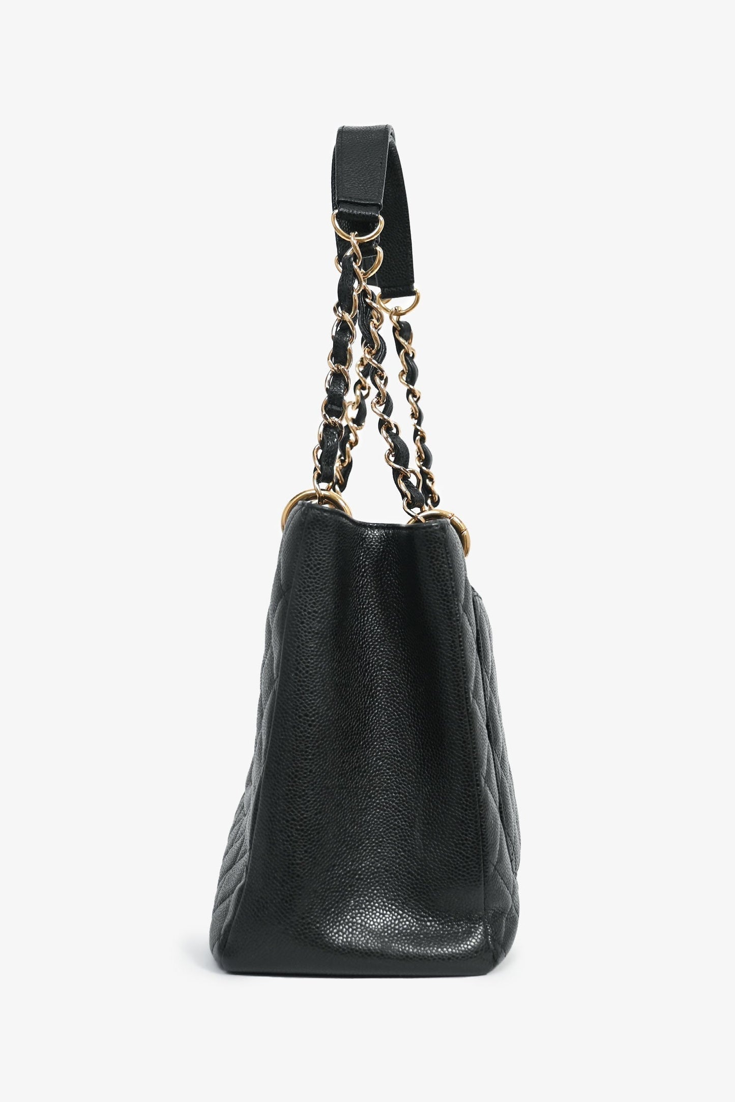 Chanel™ 2011-12 Black Caviar Leather Grand Shopping Tote GHW