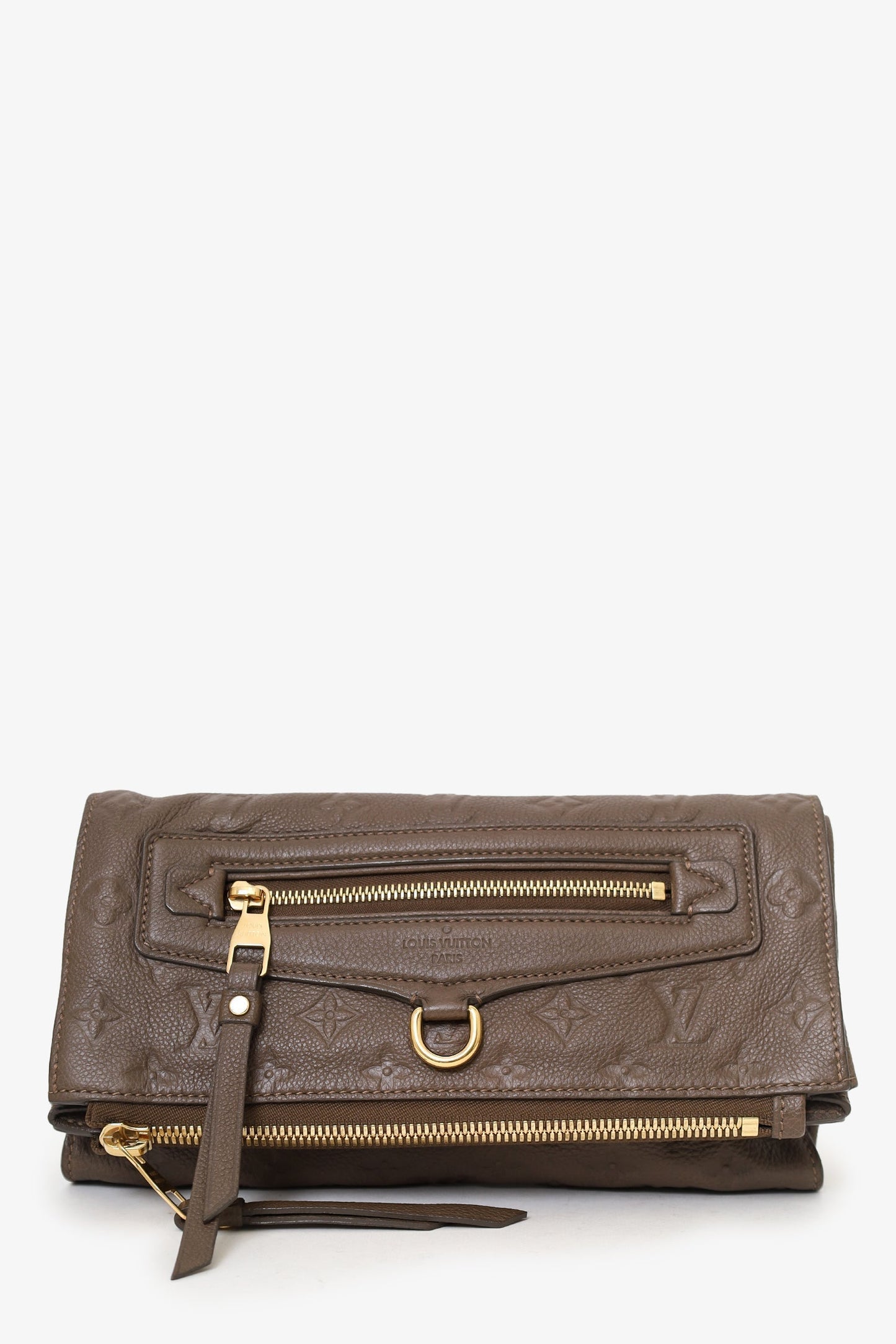 Louis Vuitton Brown Monogram Empreinte Pétillante Clutch