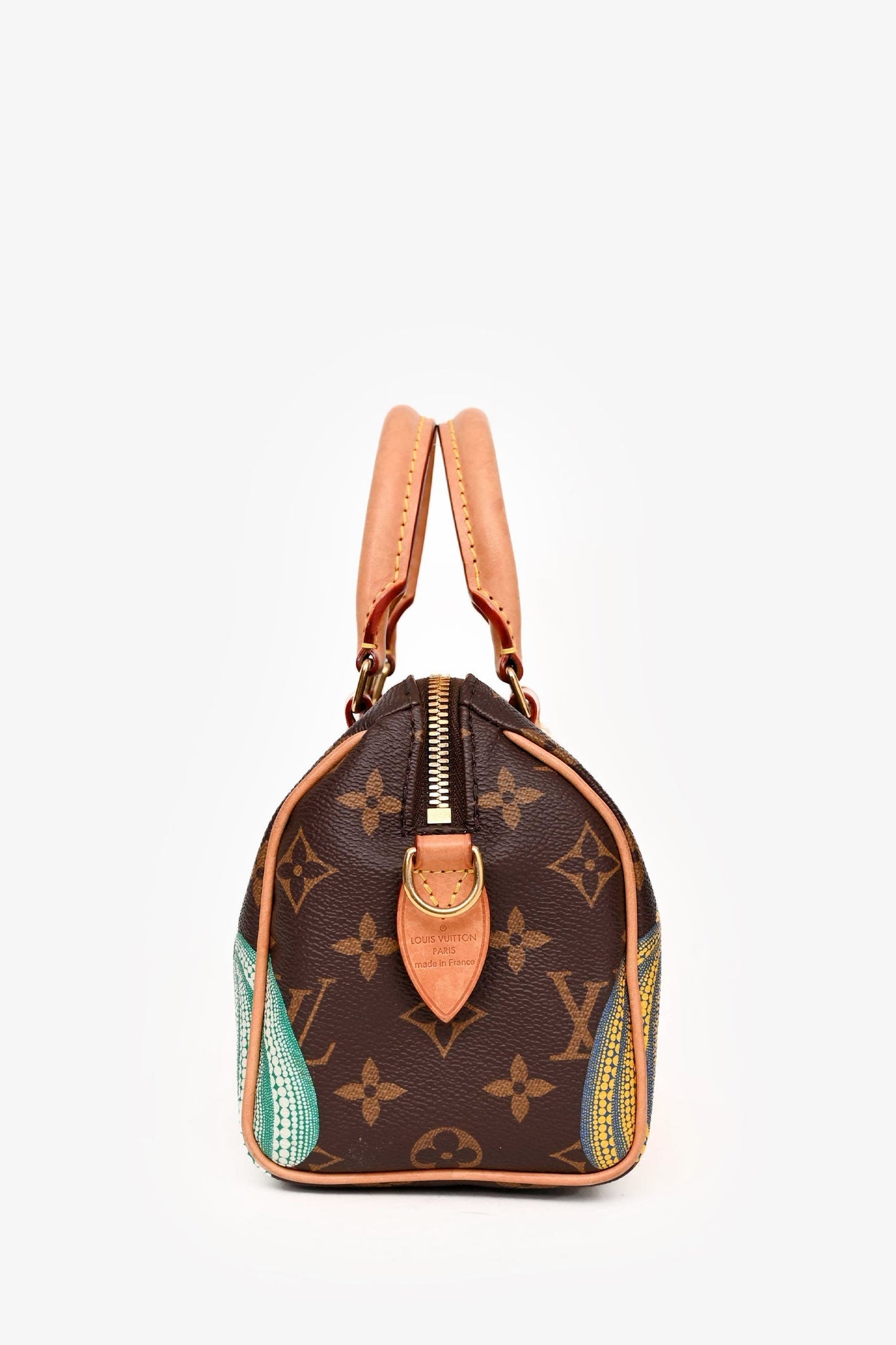 Louis Vuitton X Yayoi Kusama Monogram Pumpkin Bandouliere 20 With Strap