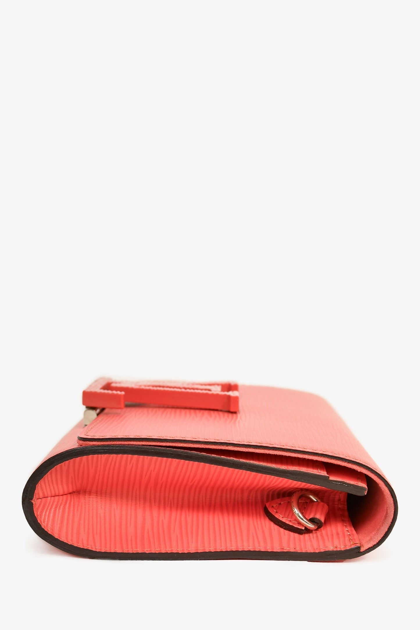 Louis Vuitton Coral Epi Leather 'Louise' Wallet on Chain