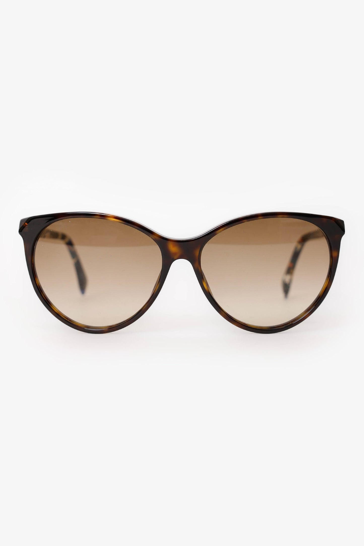 Fendi Brown And Multi Marble Sunglasses