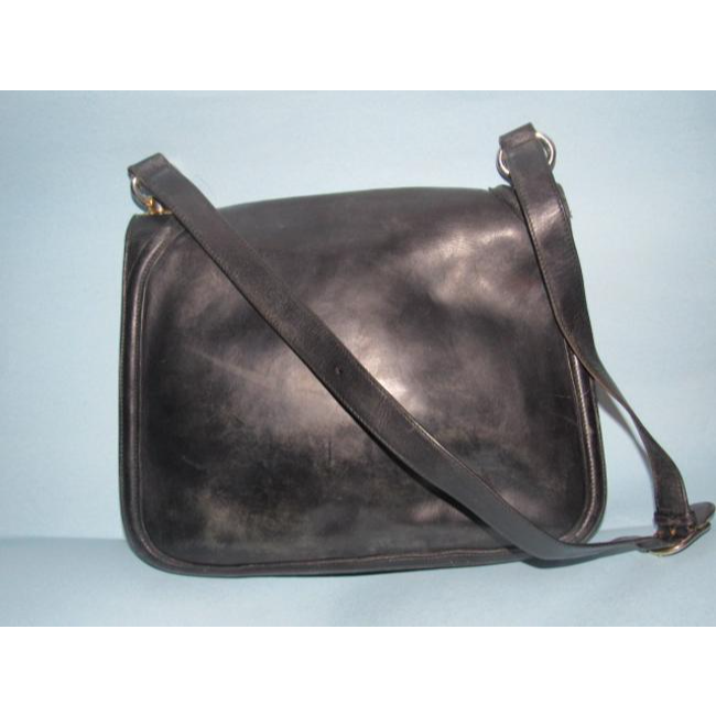 Gucci Envelope Saddle Leather Mini Shoulder Bag