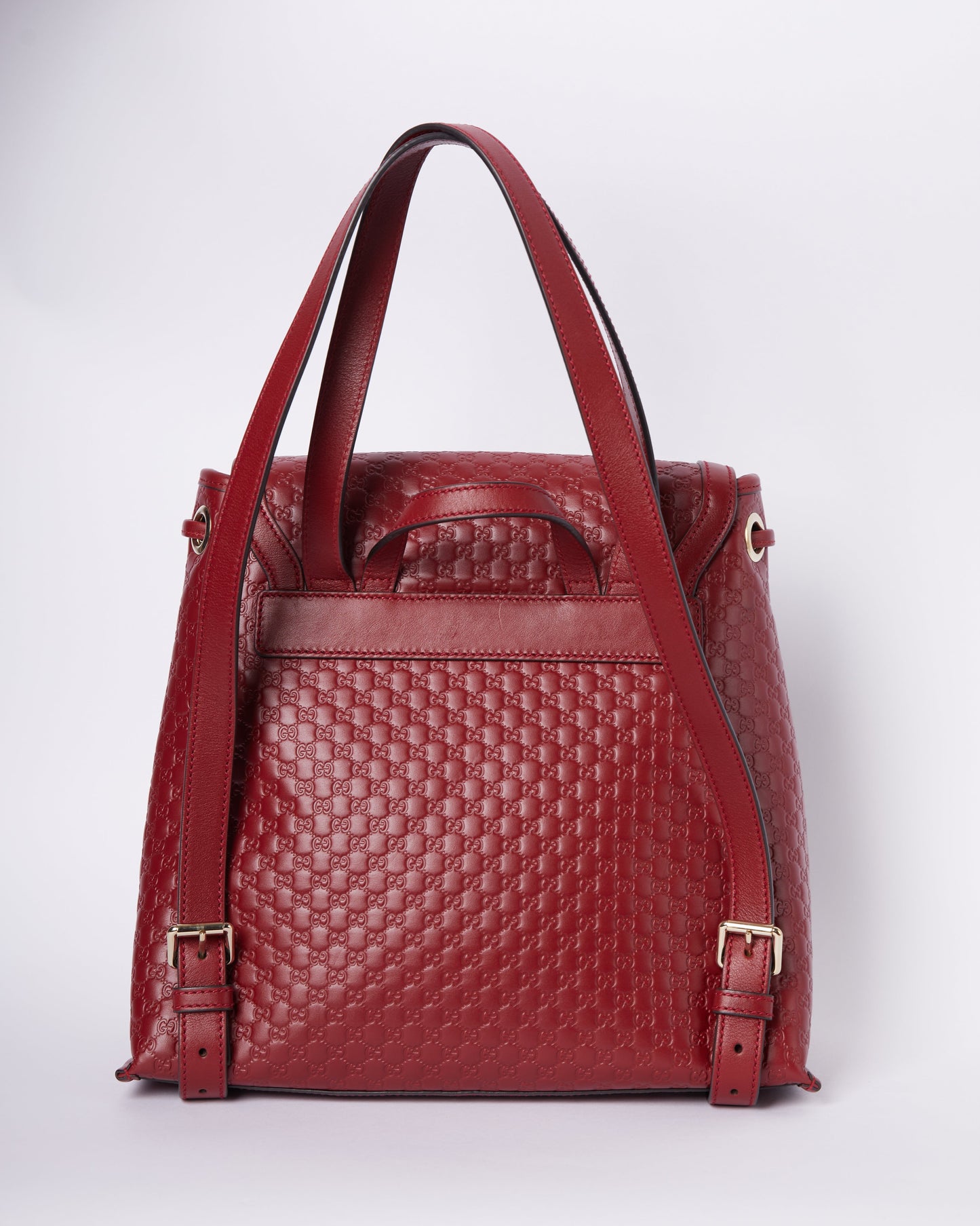 Gucci Lou Leather Backpack