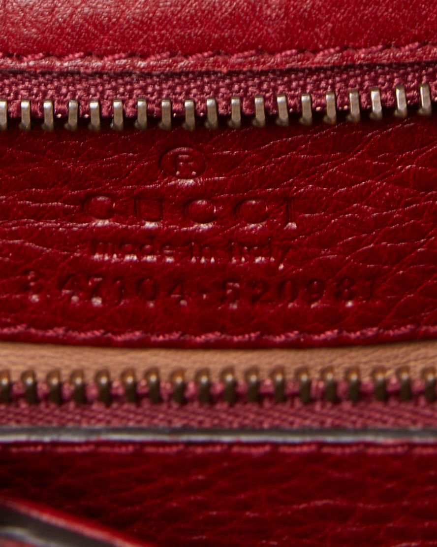 Gucci Lou Leather Shoulder Bag