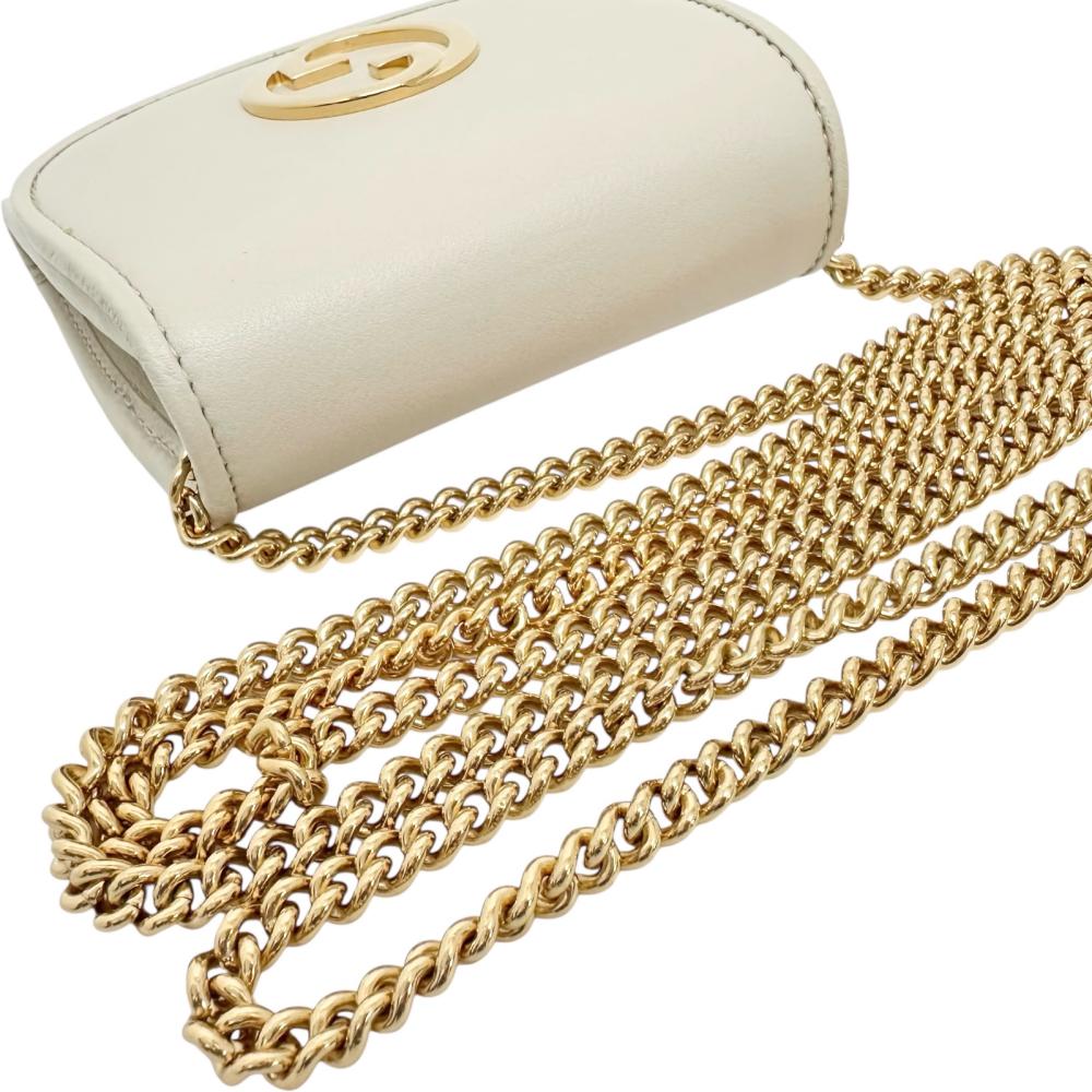 Gucci Blondie Leather Shoulder Bag