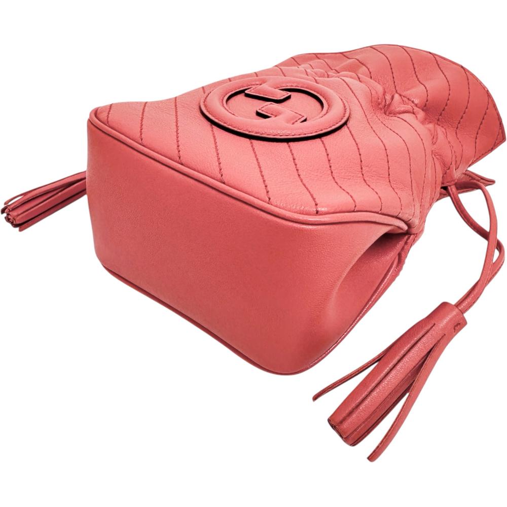 Gucci Blondie Mini Bucket Bag Leather Handbag