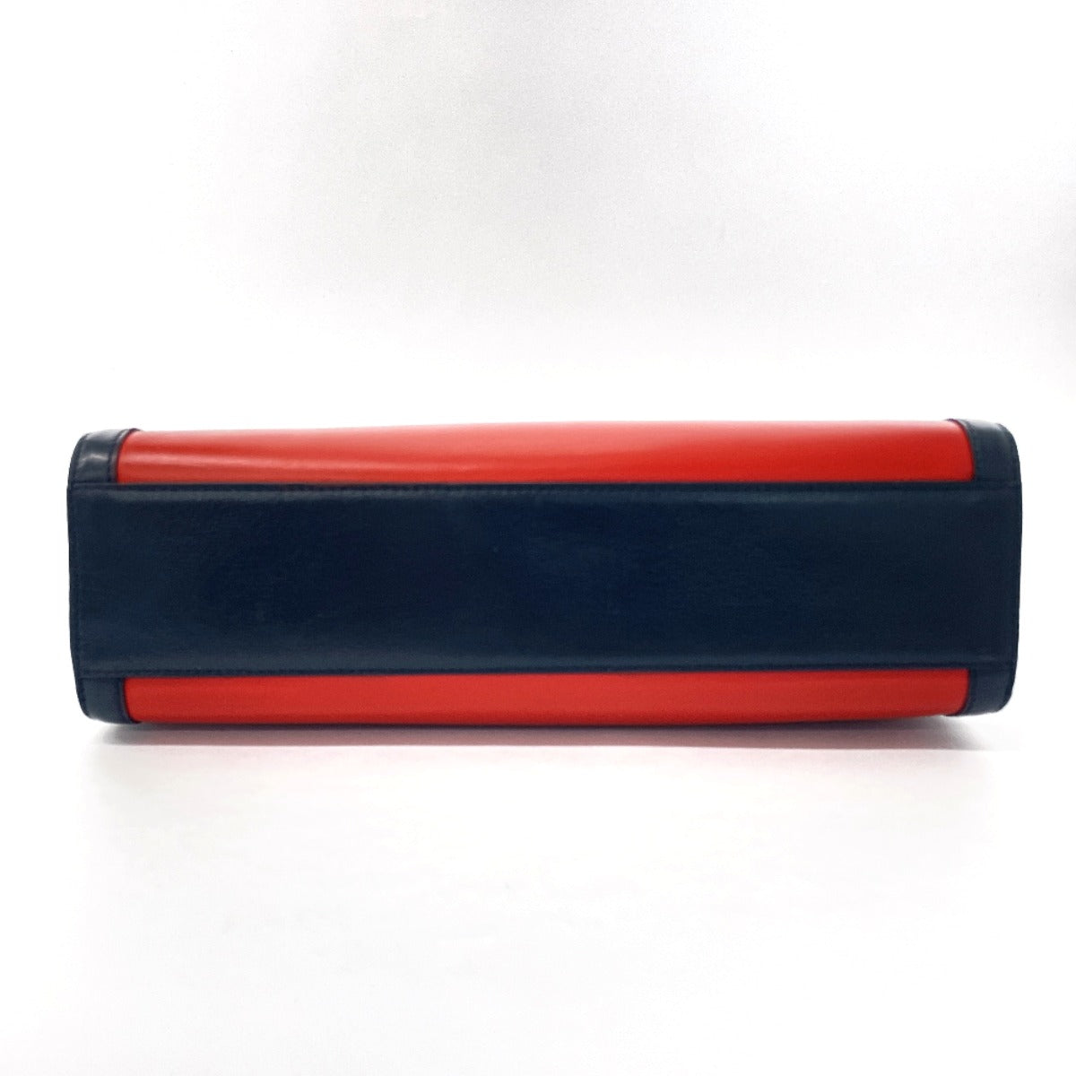 CELINE Shoulder Bag leather Red ChainShoulder Women