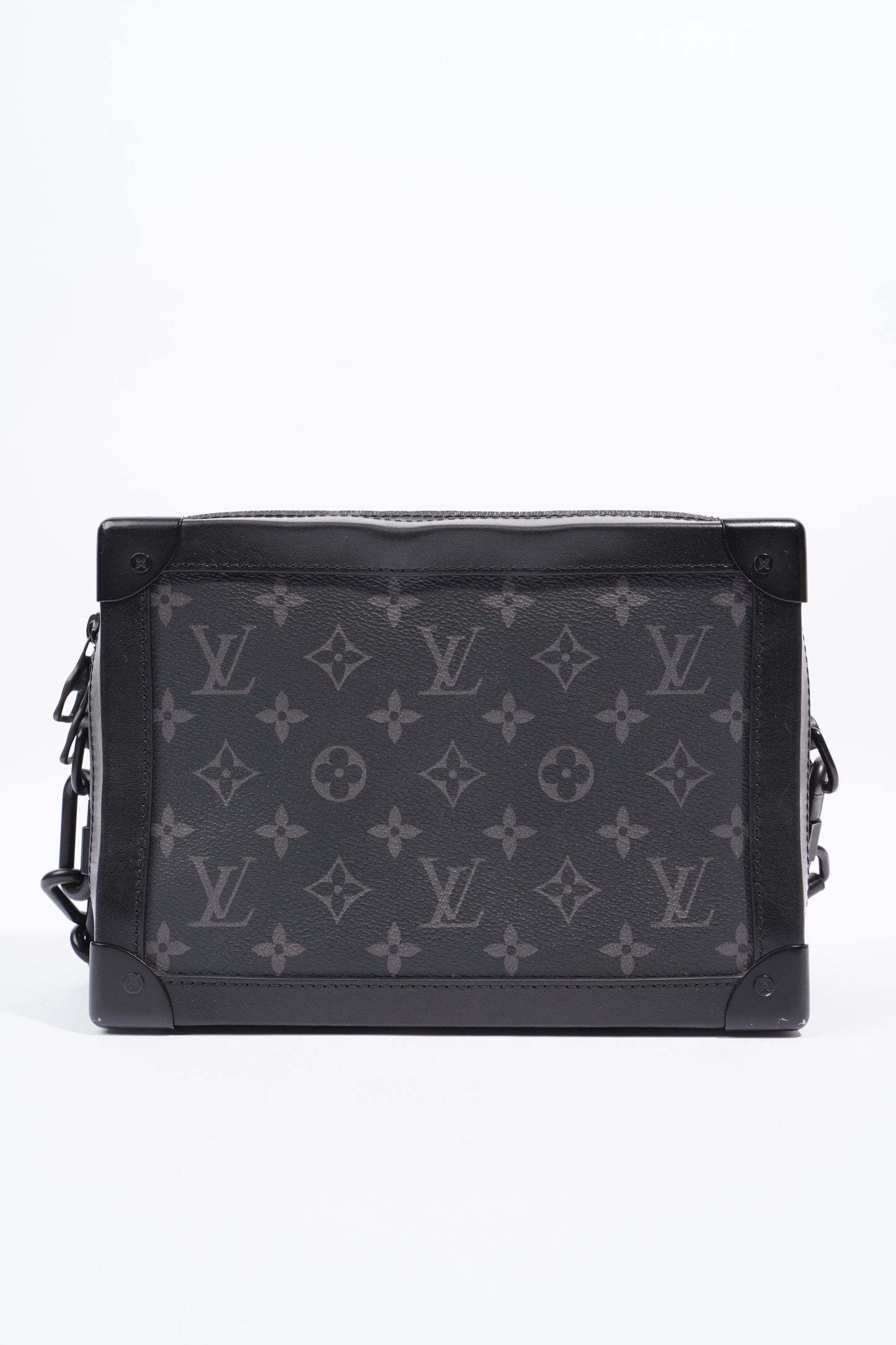 Louis Vuitton Soft Trunk Damier Graphite Coated Canvas Handbag