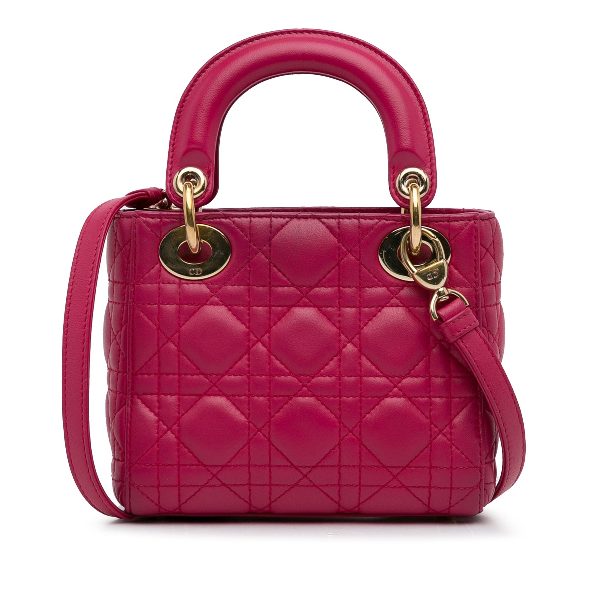 Dior Lady Dior Quilted Leather Shoulder Bag