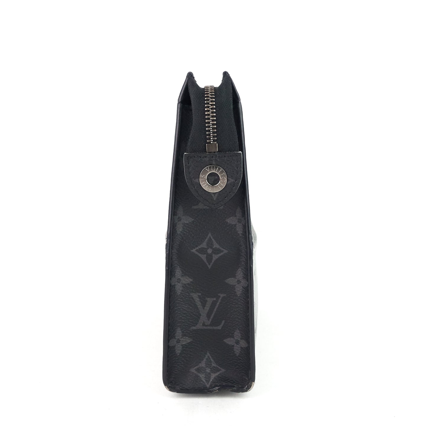 LOUIS VUITTON Voyage MM Monogram Eclipse Split Pochette Clutch